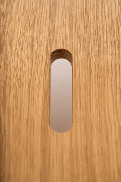 kleiderleiter_de kleiderleiter_de Holzbank, Garderobenbank BENT aus massivem Eichenholz 60, 100 oder 140 cm – Produktbild 3 von 4