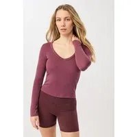 mandala Mandala Slim V-Neck – Produktbild 1 von 1