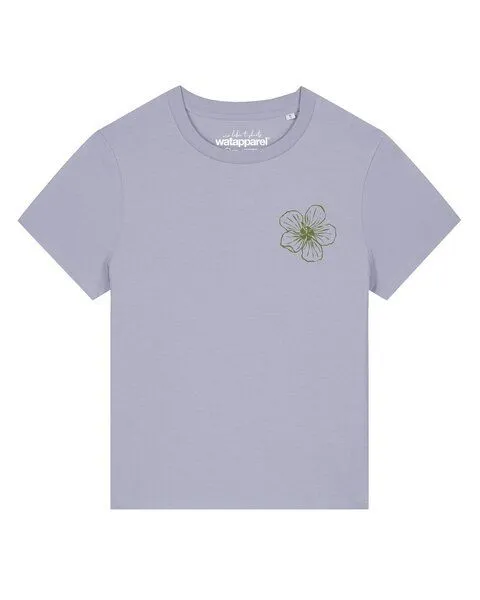 watapparel watapparel T-Shirt Frauen Sun Air Sea, Lavender, – Produktbild 1 von 3