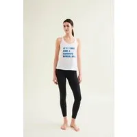 Wellicious Wellicious Racer Tank with Print, Diamond white, – Produktbild 1 von 1