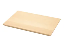 Schneidebrett aus massivem Buchenholz, klein, B 30 x T 20 cm – Produktbild 1 von 1