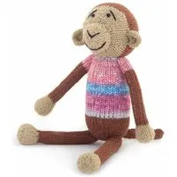 Gogo Olive Affe Kuscheltier - Shamwari Jumbo 40 cm - Handgestrickte Stofftiere by Gogo Olive – Produktbild 1 von 1
