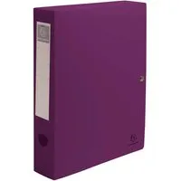 Exacompta 8 Exacompta Archivboxen "Titan", DIN A4, mit Druckknopf, RB 40 mm, sortiert – Produktbild 1 von 1