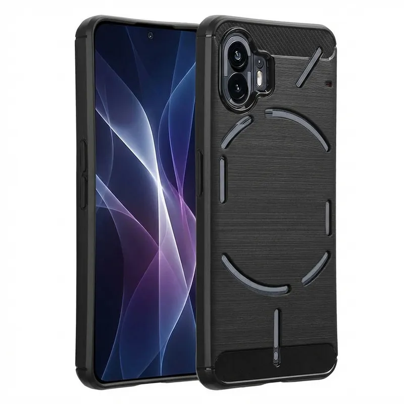 imoshion imoshion Brushed Back Cover für das Nothing Phone (2), Schwarz, – Produktbild 1 von 1