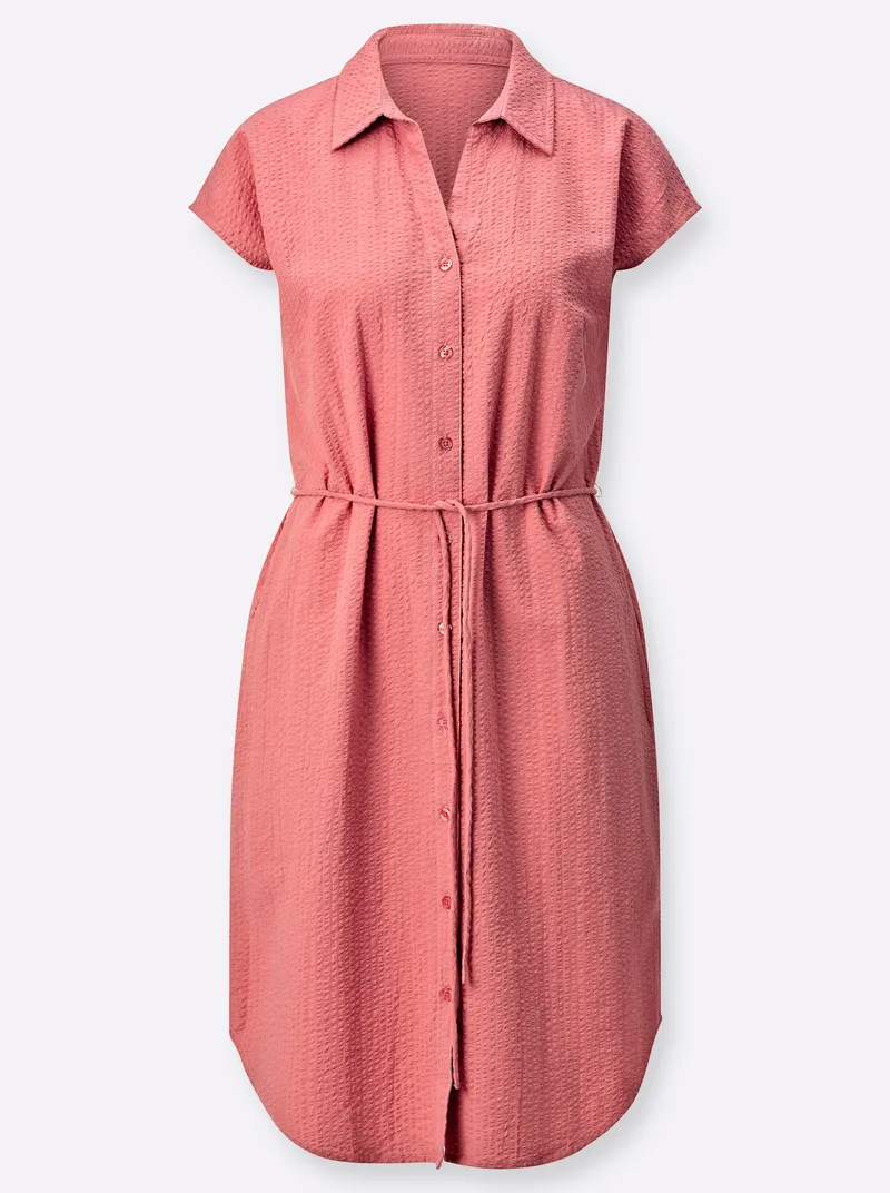 Witt Hemdblusenkleid, Flamingo, – Produktbild 2 von 2