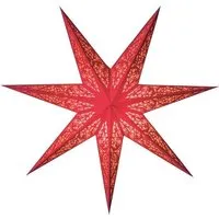 Mitienda Shop Mitienda Shop Papierstern | "Lux white/red" M – Produktbild 1 von 1