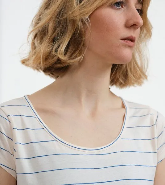 Gary Mash GARY MASH Shirt Asheville Ringel aus Biobaumwolle, Navy ringel, – Produktbild 4 von 4