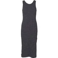 Basic Apparel Basic Apparel Kleid LUDMILLA aus Bio-Baumwolle, Schwarz-weiss gestreift, – Produktbild 1 von 1