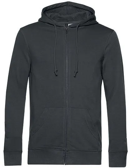 B&C Collection B&C Collection Zipped Hoodie Sweatjacke B&C Inspire, Asphalt, – Produktbild 2 von 3