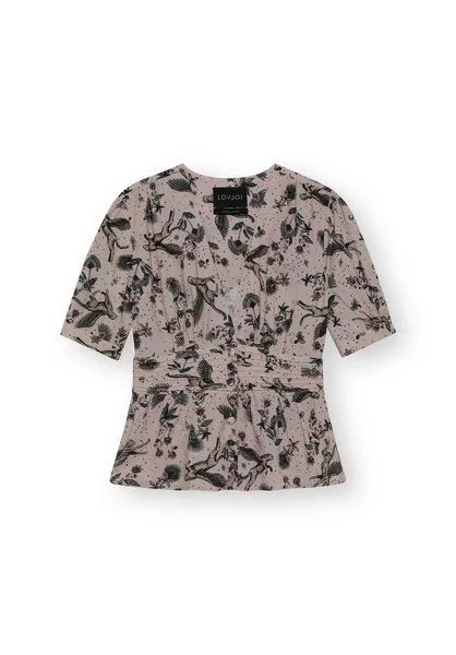 Lovjoi Lovjoi Damenbluse LILLMOR, Tropic cheetah (mehrfarbig), – Produktbild 1 von 4