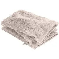 hessnatur hessnatur Waschhandschuh im 3er-Pack aus reiner Bio-Baumwolle, Mandel, – Produktbild 2 von 5