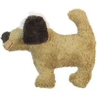 Pat und Patty Pat und Patty Greifling mit Rassel "Hund" hell braun , 100 % Baumwolle-kbA – Produktbild 1 von 1