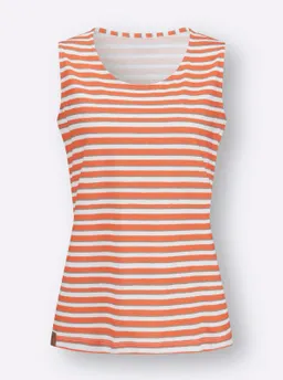 Witt Ringelshirt orange-weiß-geringelt – Produktbild 1 von 1
