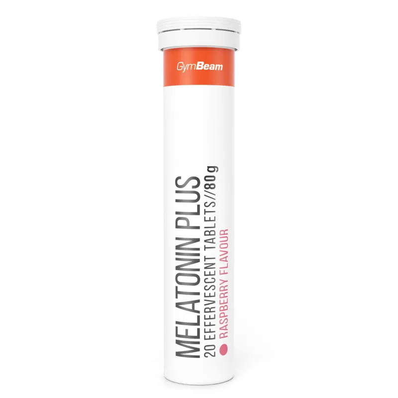 GymBeam GymBeam Melatonin Plus Brausetabletten 80 g Himbeere – Produktbild 1 von 1