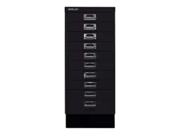 Bisley Bisley Schubladenschrank "MultiDrawer" DIN A4 mit 10 Schubladen schwarz – Produktbild 1 von 1