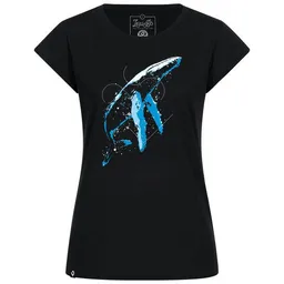 Lexi&Bö Lexi&Bö Humpback Whale Damen T-Shirt – Produktbild 1 von 1