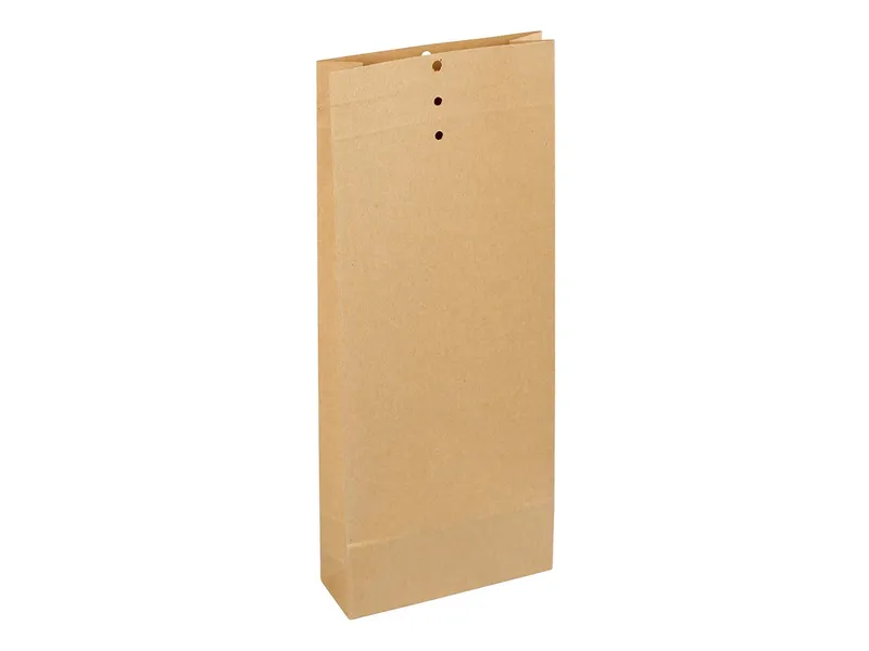250 Recycling-Musterbeutel 140 x 345 x 50 mm mit Klotzboden 120 g/m² – Produktbild 1 von 1