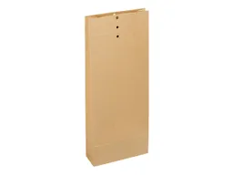 250 Recycling-Musterbeutel 140 x 345 x 50 mm mit Klotzboden 120 g/m² – Produktbild 1 von 1