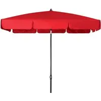 Doppler doppler Sonnenschirm "SUNLINE NEO WATERPROOF" 185 x 120 cm, mit Tasche, rot – Produktbild 1 von 1