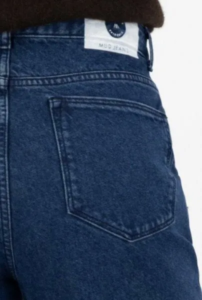 MUD Jeans MUD Jeans Jeans Loose Fit - Bailey -, Stone indigo (blau), – Produktbild 1 von 4