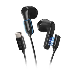 SBS SBS Ohrhörer 2-in-1 mit Dual-Modus und USB-C-Kabel, Schwarz In-Ear Kopfhörer – Produktbild 1 von 1