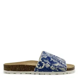 thies Veganer Rec Denim Pool Slide "thies ® PET" aus recyceltem PES – Produktbild 1 von 1