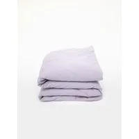 erlich textil erlich textil Cotton Select Flanell Bettdeckenbezug aus Bio-Baumwolle, made in Europe, Lavendel, – Produktbild 1 von 2