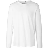 Neutral Neutral® Herren Langarm T-Shirt von Neutral Bio Baumwolle, Weiß, – Produktbild 1 von 1