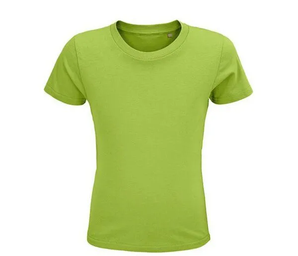 Sol's Sol's Kinder/Jugend T-Shirt von bis 152 aus Bio - Baumwolle Vegan, Apple green, – Produktbild 1 von 3