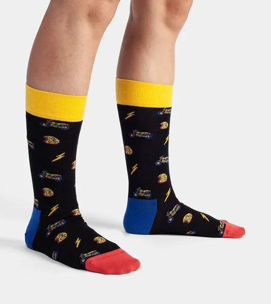 DillySocks DillySocks Socken Dillys Angels aus Biobaumwoll-Mix, Schwarz, – Produktbild 2 von 4