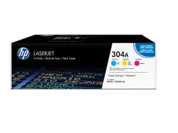 Hewlett Packard hp 3er Set Druckkassetten CF372AM cyan, magenta, gelb – Produktbild 1 von 1