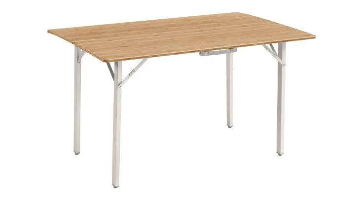 Outwell Outwell Kamloops Tisch mit Bambustischplatte 120 x 80 cm, Braun, – Produktbild 1 von 2