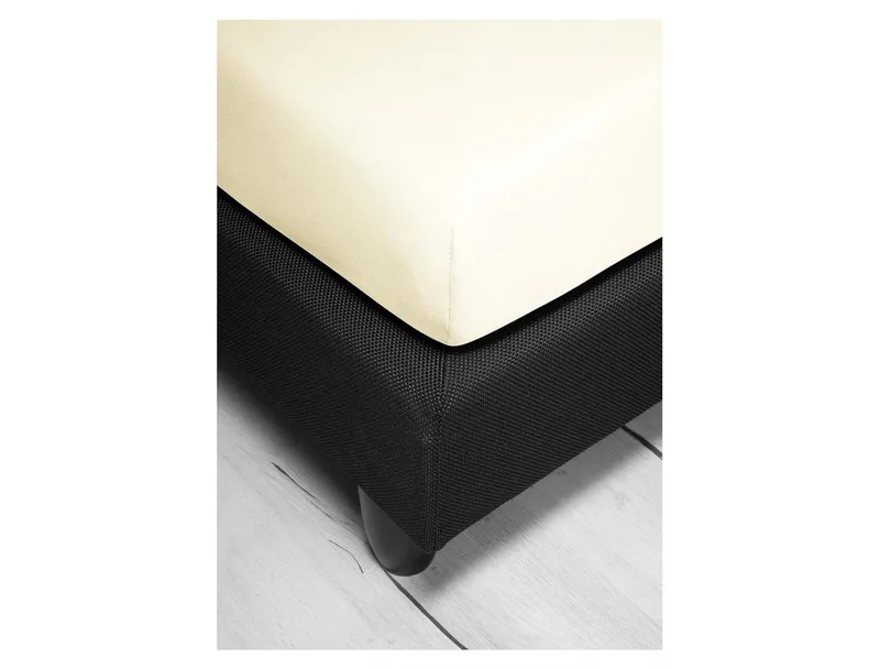 irisette irisette Spannbettlaken Kuschel Jersey Spannbettlaken Vesuv, Jersey, Gummizug: rundum, (1 Stück), mit Rundumgummizug, Beige, – Produktbild 5 von 8