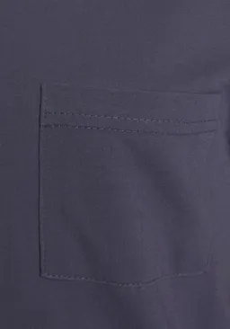 Vivance Dreams by Lascana Pyjama dunkelblau/rosa-gemustert – Produktbild 1 von 1