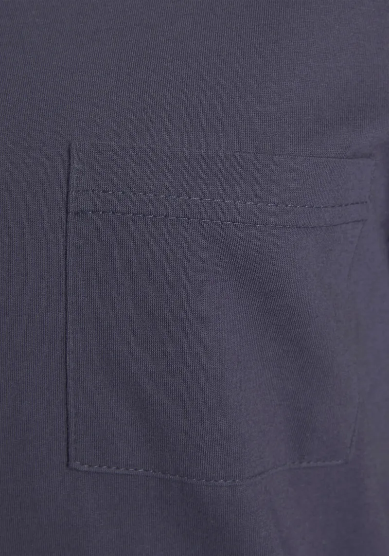 Vivance Dreams by Lascana Pyjama dunkelblau/rosa-gemustert, Dunkelblau/rosa-gemustert, – Produktbild 1 von 3