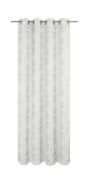 Nature by Adam Nature by Adam Vorhang aus Leinen und Bio-Baumwolle - Made in Germany - Wave, Hellgrau, – Produktbild 8 von 8