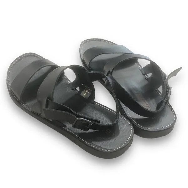 Grünbein Shoes Grünbein Shoes Riemensandale Paul, Schwarz, – Produktbild 1 von 2