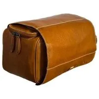 Alpenleder Alpenleder Kulturtasche ROLL-UP, Golden amber, – Produktbild 1 von 1