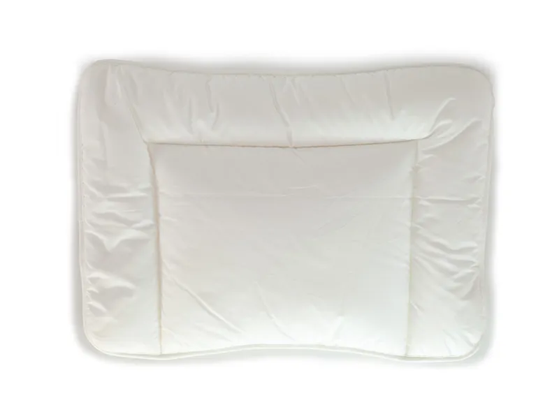 HANS NATUR Flachkissen für Babys und Kleinkinder Lyocell Maße 40 x 60 x 5 cm, 250 g, Perkal-Inlett – Produktbild 1 von 2
