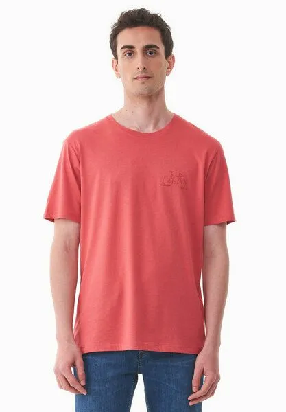 ORGANICATION ORGANICATION T-Shirt aus TENCEL Modal und Bio-Baumwolle, Radiant red, – Produktbild 1 von 4