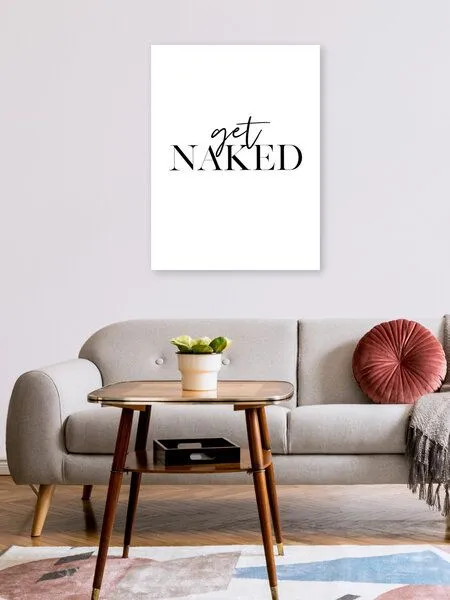 Photocircle Photocircle Poster / Leinwandbild - Get Naked – Produktbild 2 von 4