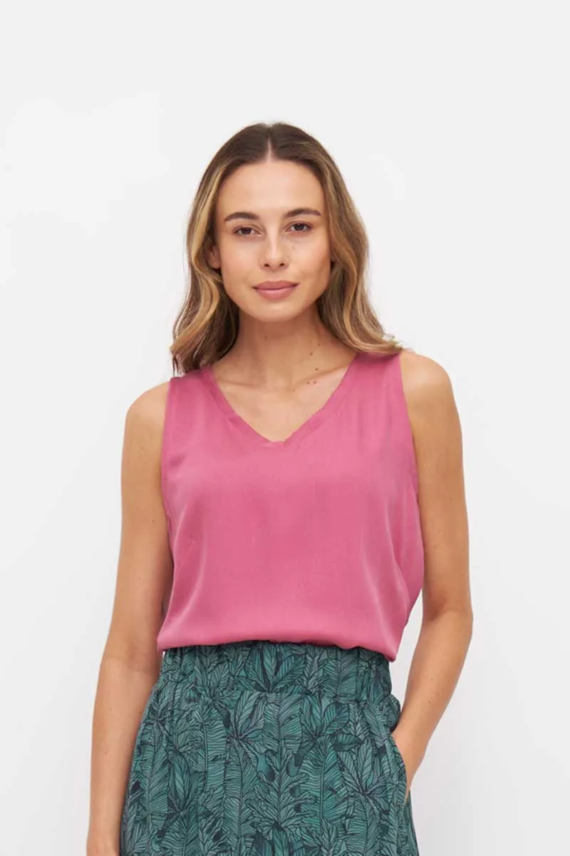 WiDDA WiDDA Damen vegan Bluse Vau Rosa, Rosa, – Produktbild 2 von 2