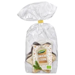 dennree Lebkuchensterne mit Zartbitterschokolade, glasiert – Produktbild 1 von 1