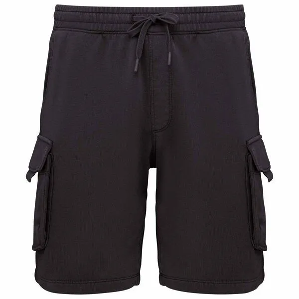 YTWOO YTWOO Herren Cargo-Shorts im Utility-Look | Nachhaltiger Streetstyle, Schwarz, – Produktbild 1 von 4