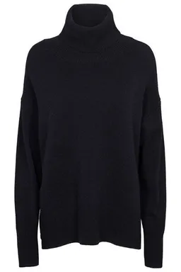 Basic Apparel Basic Apparel Strickpullover LIZ mit Rollkragen aus Bio-Merinowolle – Produktbild 1 von 1