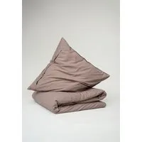 MELA Perkal Bettwäsche Set BHANU | von MELA | Fairtrade & GOTS zertifiziert, Mocca, – Produktbild 1 von 2