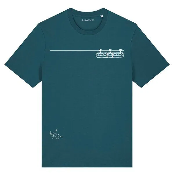 LIGARTI T-Shirt – Tuffi – LIGARTI Tiermanufaktur, Petrol, – Produktbild 1 von 4