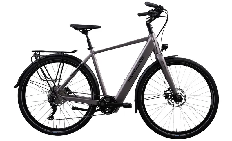 Hercules HERCULES Urbanico I-10 - 28 Zoll 410Wh 10K Diamant - darksilver-matt, Silber, – Produktbild 1 von 1