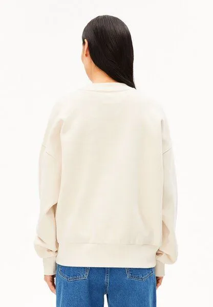 ARMEDANGELS ARMEDANGELS ALIZAA COLLEGE Damen Sweatshirt aus 100% Bio-Baumwolle, Undyed, – Produktbild 2 von 4