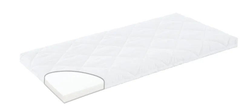 tiSsi® Beistellbett-Matratzen Matratze MAXI 90x50 cm, tiSsi®, (1-tlg), 50x90 cm, Weiß, – Produktbild 2 von 2